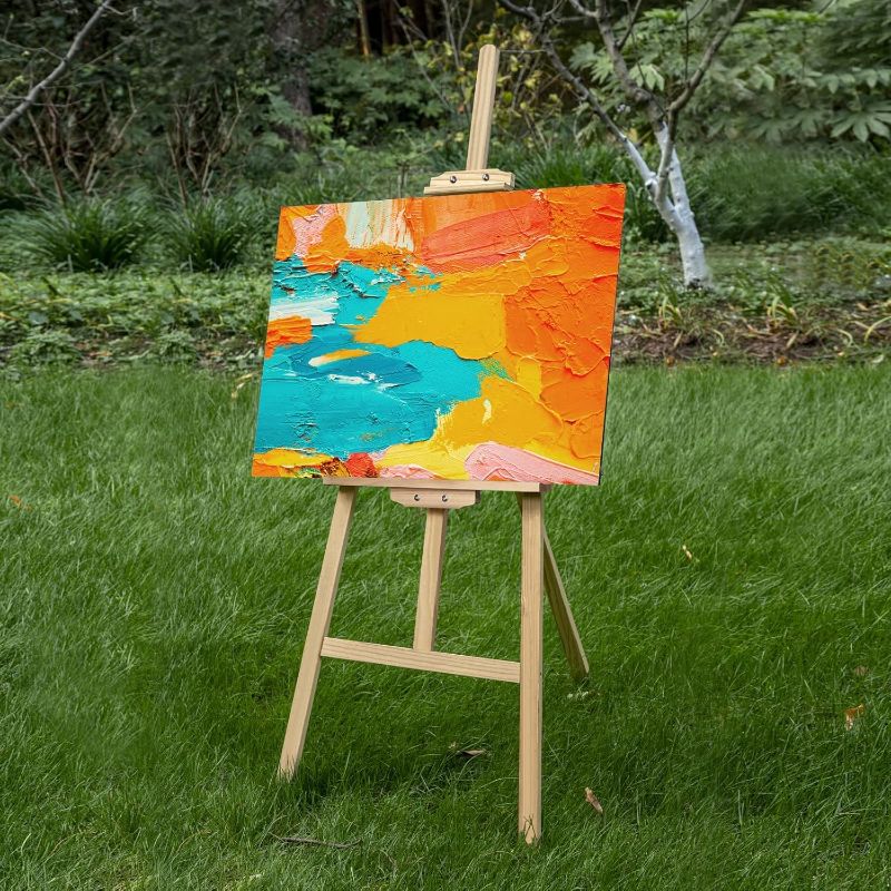 Photo 1 of Wooden Easel for Painting