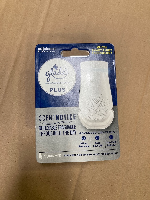 Photo 1 of Glade PlugIn Plus Air Freshener Warmer, Holds Scented Oil Refill, 1 Count