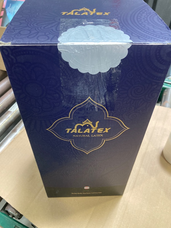 Photo 1 of Talatex Talalay Ultra Slim 100% Natural Premium Latex Pillow, Ultra Thin Flat Pillow for Stomach and Back Sleepers Helps Cervical Neck Alignment and Deeper Sleep, No Memory Foam Chemicals?2.7" H?