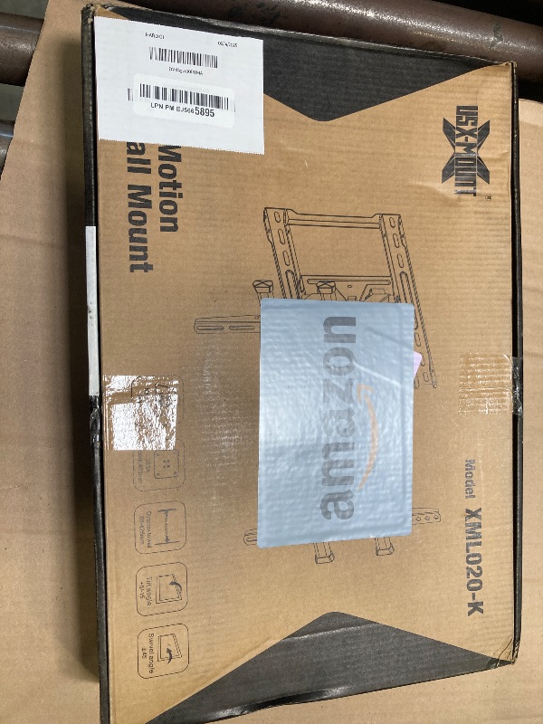 Photo 1 of USX MOUNT Full Motion TV Wall Mount for 42-80 Inch TVs up to 132lbs, Wall Mount TV Bracket with Articulating Swivel Tilt Extension Leveling, Max VESA 600x400mm Fits 12/16" Wood Stud