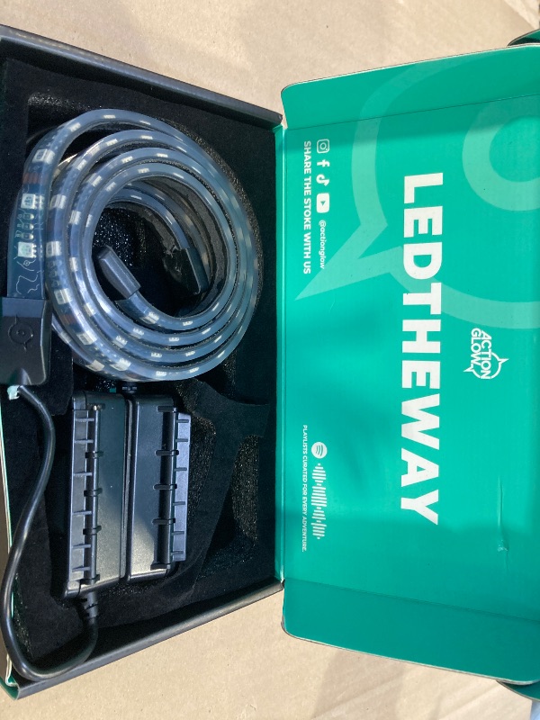 Photo 1 of ActionGlow LED Wakesurf Lighting System (AG2) | 7 Color Modes, 100% Waterproof, Super Bright, Visible from Over a Half Mile, Easy 5 Minute Install