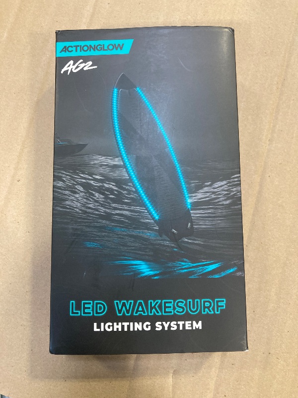 Photo 1 of ActionGlow LED Wakesurf Lighting System (AG2) | 7 Color Modes, 100% Waterproof, Super Bright, Visible from Over a Half Mile, Easy 5 Minute Install