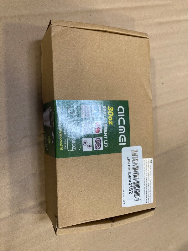 Photo 1 of AICMEI 4 Replacement Lids for Stainless Steel Tumbler Travel Cup, Leak and Spill resistant Lid for 30 OZ or Others of Insulated Mugs With an Inside Diameter of 3.7-3.74 Inches