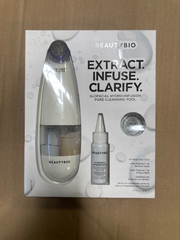 Photo 1 of BeautyBio GLOfacial Pore-Cleansing At-Home Hydration Facial Tool