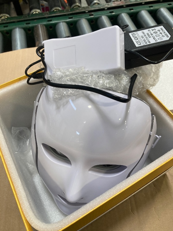 Photo 1 of SDKWDH Red Light Therapy for Face, Led Face Mask Light Therapy, 7-1 Colors LED Facial Skin Care Mask