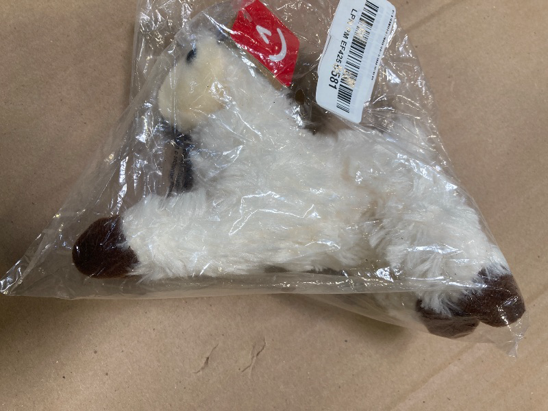 Photo 1 of Aurora® Adorable Miyoni® Tots Netherland white lamb Stuffed Animal - Lifelike Detail - Cherished Companionship - Black 7.5 Inches
