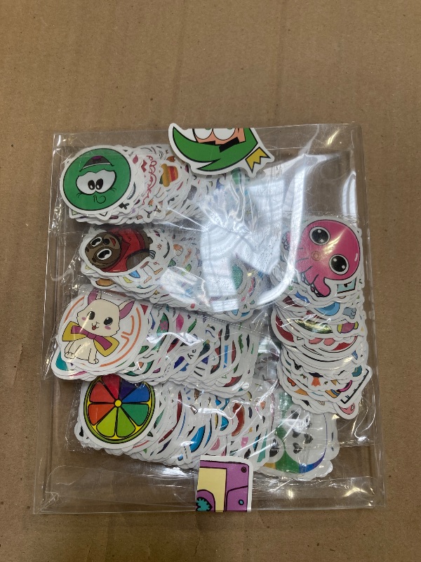 Photo 1 of Apakkai 600 Pcs Cute Stickers for Kids, Water Bottle Stickers for Teens, Kawaii Vinyl Phone Laptop Skateboard Animal Waterproof Sticker, Bulk Aesthetic Sticker Packs for Boys Girls Teacher