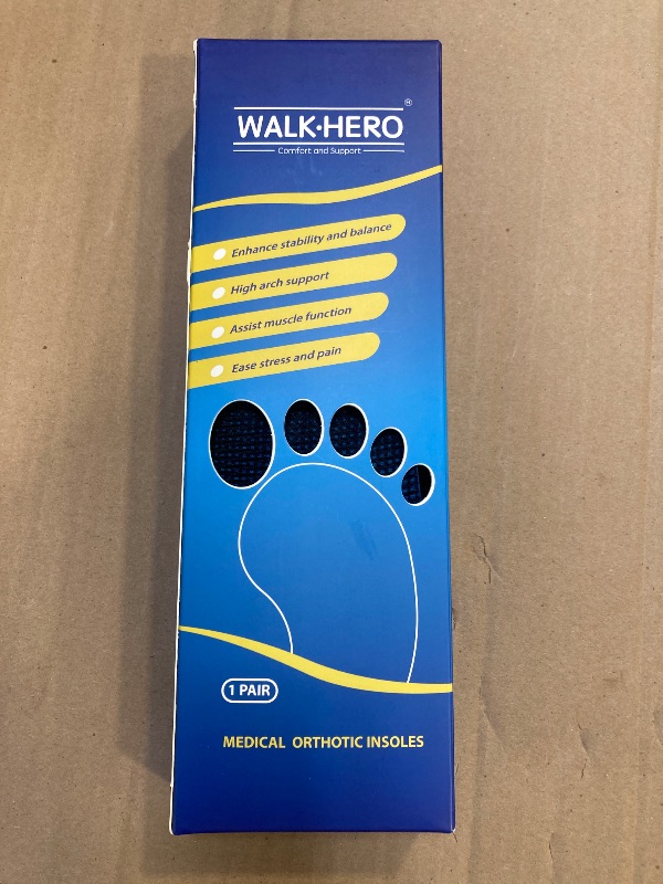 Photo 1 of Plantar Fasciitis Insoles for Men Women - Orthotics Inserts, Shoe Insoles Arch Support Flat Feet Inserts Work Boot Insoles for Standing All Day (Mens 10-10 1/2 | Womens 12-12 1/2)