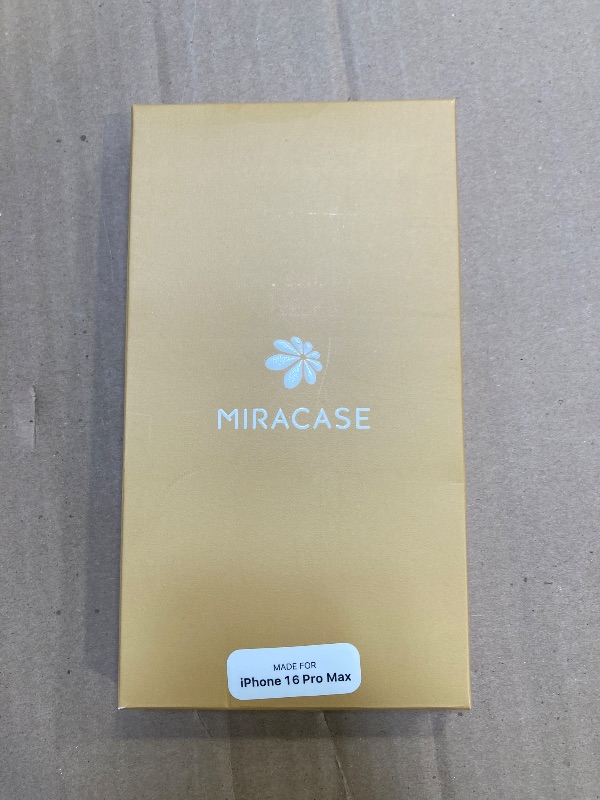 Photo 1 of Miracase Magnetic for iPhone 16 Pro Max Case 6.9'' [Compatible with MagSafe] Full-Body Phone case with Built-in Glass Screen Protector& Camera Protector,Drop Proof 16 Pro Max Cover,Desert Brown