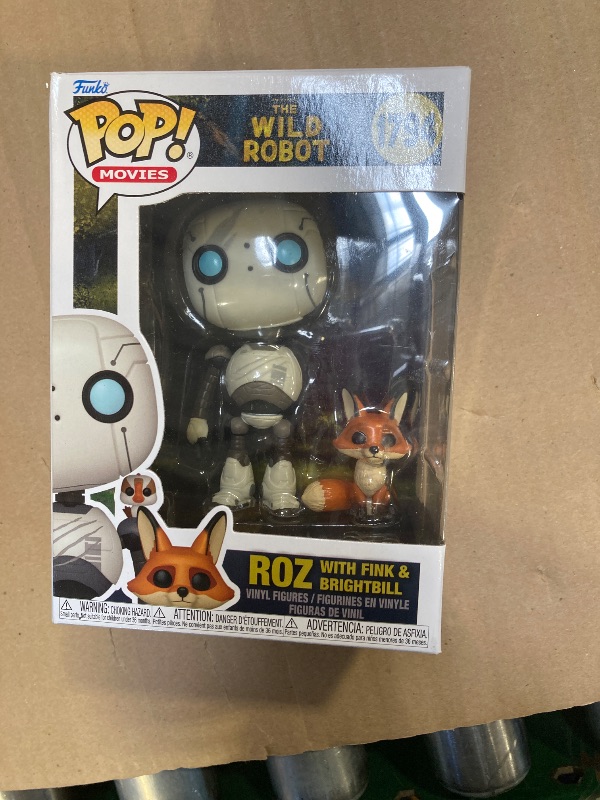 Photo 1 of Funko Pop & dy: Wild Robot - Roz with Brightbill & Fink - Collectable Vinyl Figure - Gift Idea - Official Merchandise - Toys for Kids & Adults - Cartoon/Animation Fans