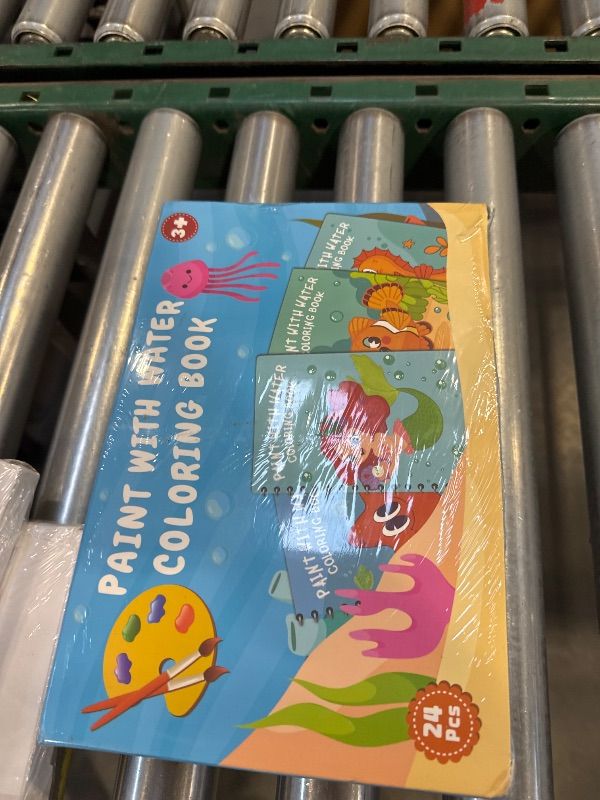 Photo 1 of 24 Water Coloring Books Under the Sea Party Favors, Beach Ocean Mini Coloring Books Bulk for Kids Birthday Classroom Goodie Bags Stuffers, Summer Toys Activity Books End of Year Student Gifts Prizes