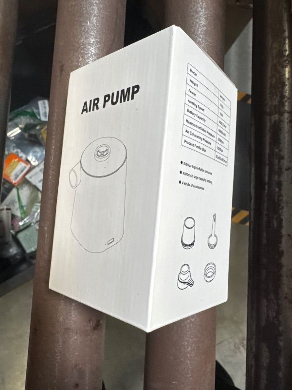 Photo 1 of LiltsDRae Mini Air Pump for Inflatables Portable, Electric Type-C Rechargeable Quickly Inflate Deflate for Pool Floats Air Mattress Swimming Ring Vacuum Storage Bags