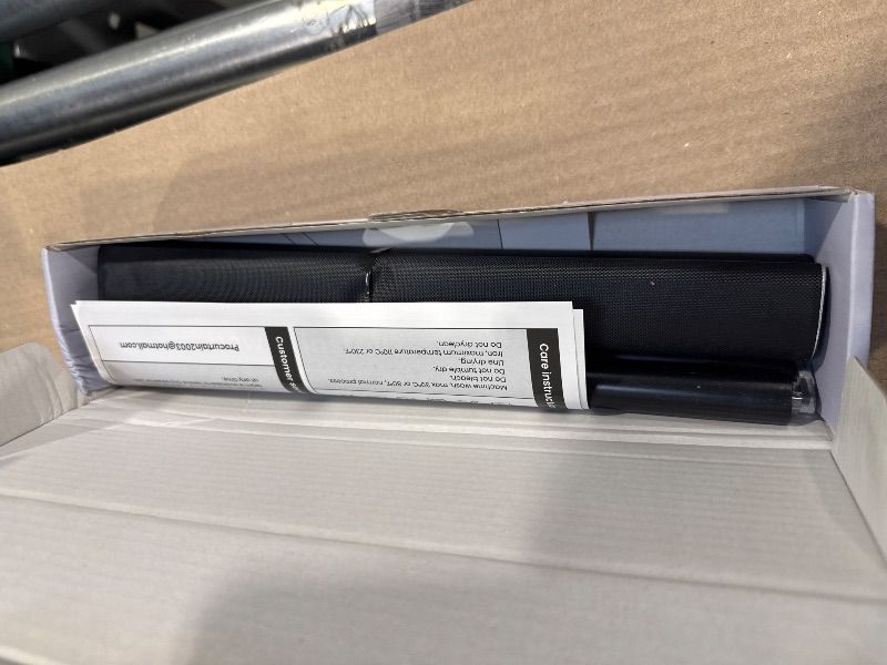 Photo 1 of TRYAST 100% Blackout Roller Shades, Cordless No Tools No Drill Blinds for Indoor Windows, Thermal Insulation UV Protection, Easy Install Blackout Curtains with Rod & Buckles(22" W*36" H)