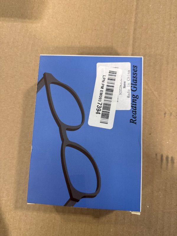 Photo 1 of 5 Pack Blue Light Blocking Reading Glasses Fashion Square Computer Readers for Women Men, Anti UV Ray Nerd Eyeglasses (5C B, 2.25)
