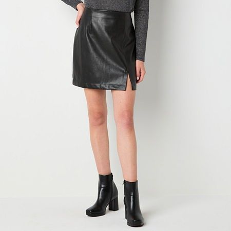 Photo 1 of A.n.a Womens High Rise Pencil Skirt, 16, Black
