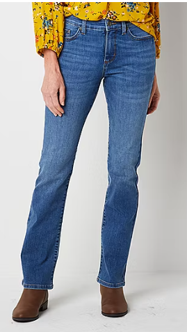 Photo 1 of St. John's Bay Womens Mid Rise Bootcut Jean size 2L
