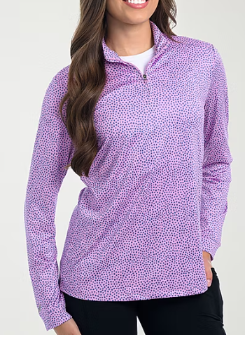 Photo 1 of Antigua Dynamite Womens Long Sleeve Golf Mock Neck Top xl

