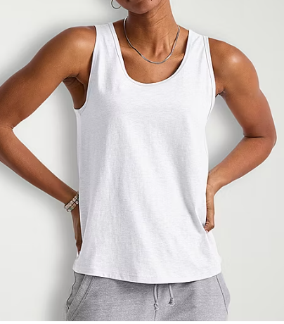 Photo 1 of Hanes Womens U Neck Sleeveless Active Tank Top MED