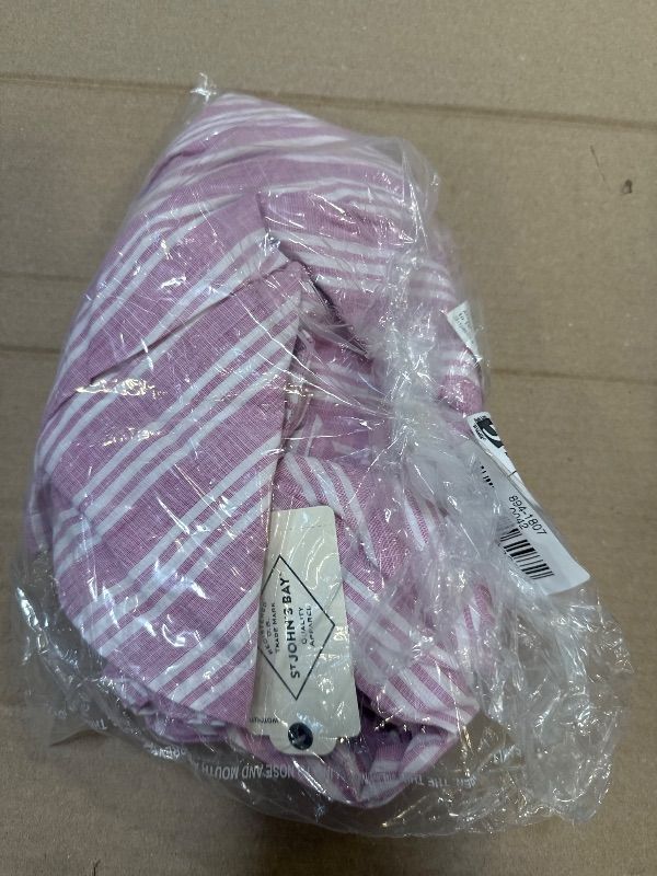 Photo 1 of St. John's Bay Plus Womens Long Sleeve Blouse, 3x, Pink
