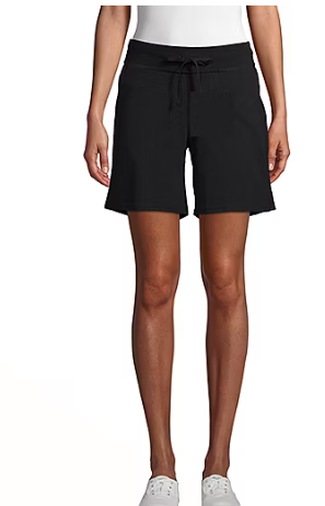 Photo 1 of Hanes Womens Mid Rise Soft Short med
