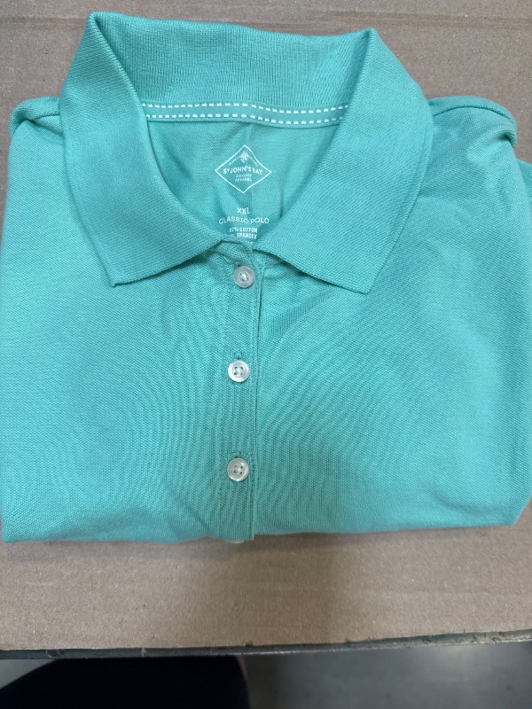 Photo 1 of St. John's Bay Womens Short Sleeve Polo Shirt xxl