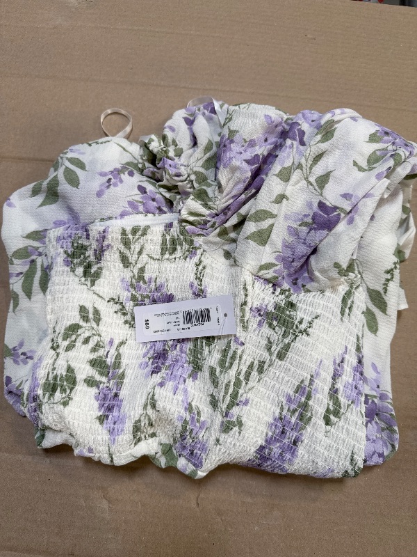 Photo 1 of Premier Amour Womens Long Sleeve Floral Maxi Dress, 14, White
