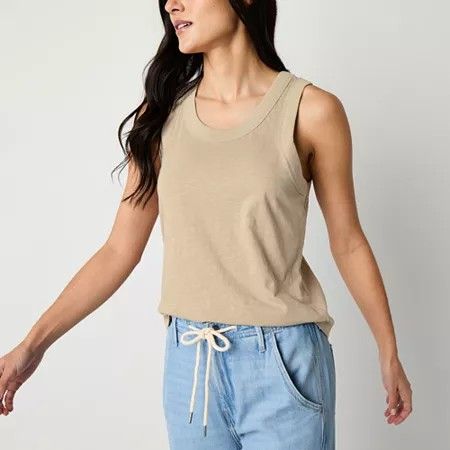 Photo 1 of A.n.a Womens U Neck Sleeveless Tank Top, Small