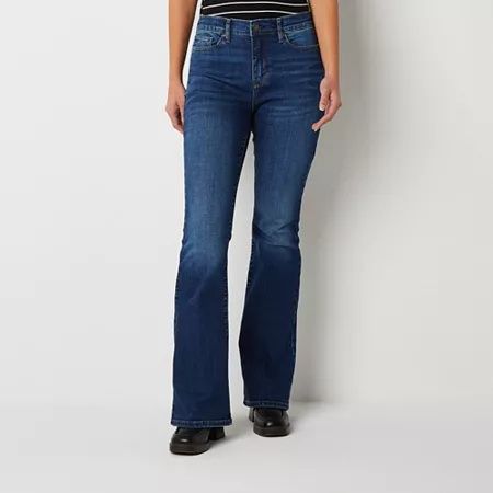 Photo 1 of A.n.a - Tall Womens High Rise Flare Leg Jean, 16 Tall, Blue