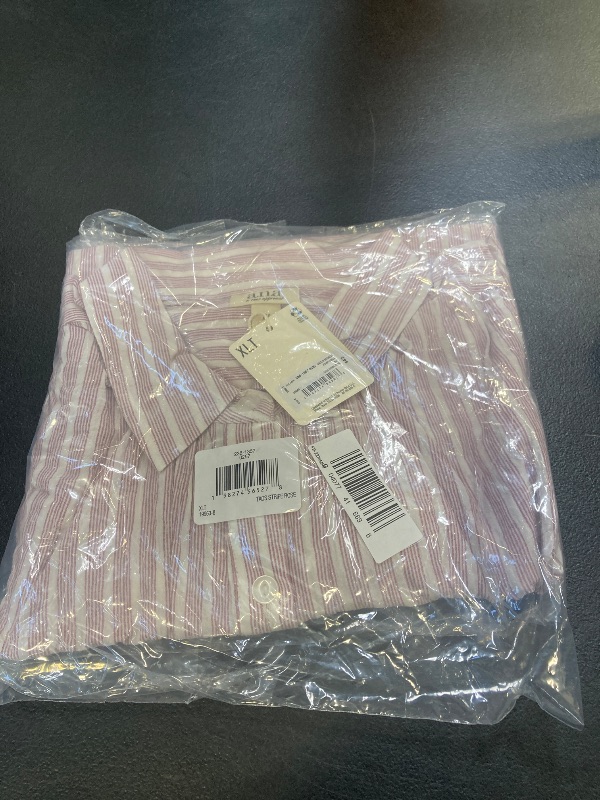 Photo 1 of A.n.a Womens Short Sleeve Button Down Blouse Tall, X-large Tall, Pink