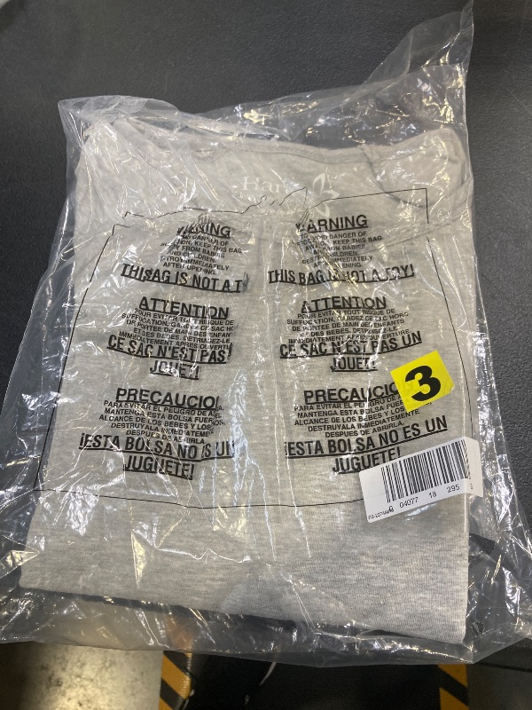 Photo 1 of Hanes Women's Stretch Cotton Raglan Sleeve Tee, Grey Heather, Small