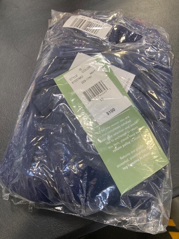 Photo 1 of J Taylor Short Sleeve Fit + Flare Dress, 10, Blue