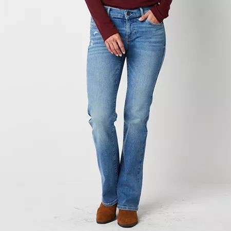 Photo 1 of A.n.a Womens Low Rise Bootcut Jean, 12, Blue