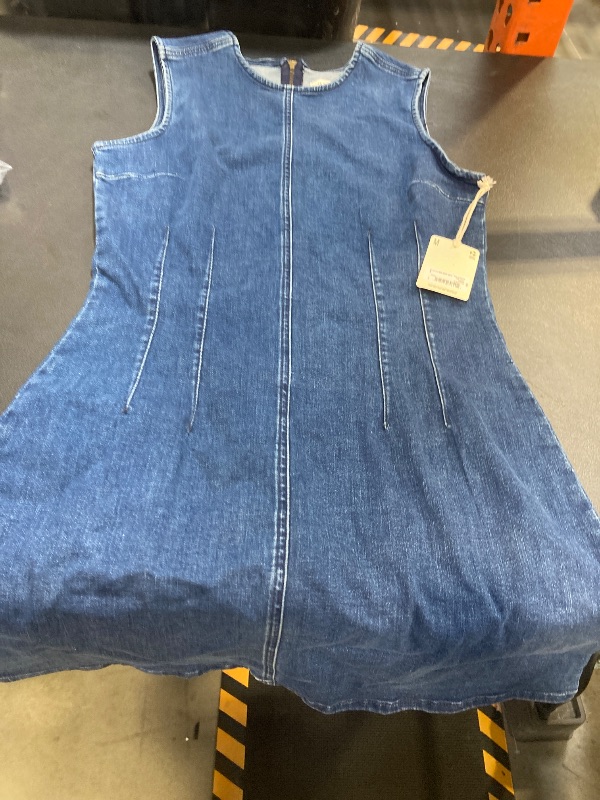 Photo 1 of A.n.a Womens Sleeveless MIDI Sheath Dress, Medium, Blue
