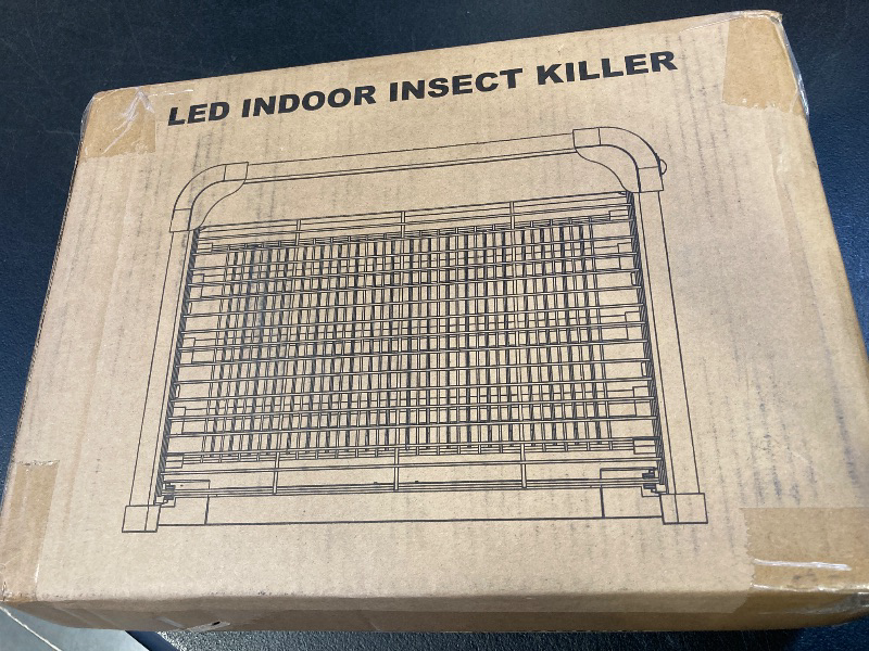 Photo 1 of LiBa LED Indoor Bug Zapper, Electric Mosquito Killer Fly Zapper with Dual UV Wavelength Attraction, High Voltage Fly Trap Mosquito Trap Over 10-Year Lifespan LED Bulbs Light, Safe for Kids/Pets