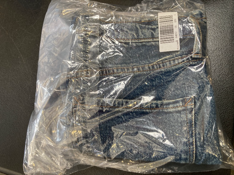 Photo 1 of A.n.a Relaxed Women's High Rise Denim Short, 4 Petite, Blue
