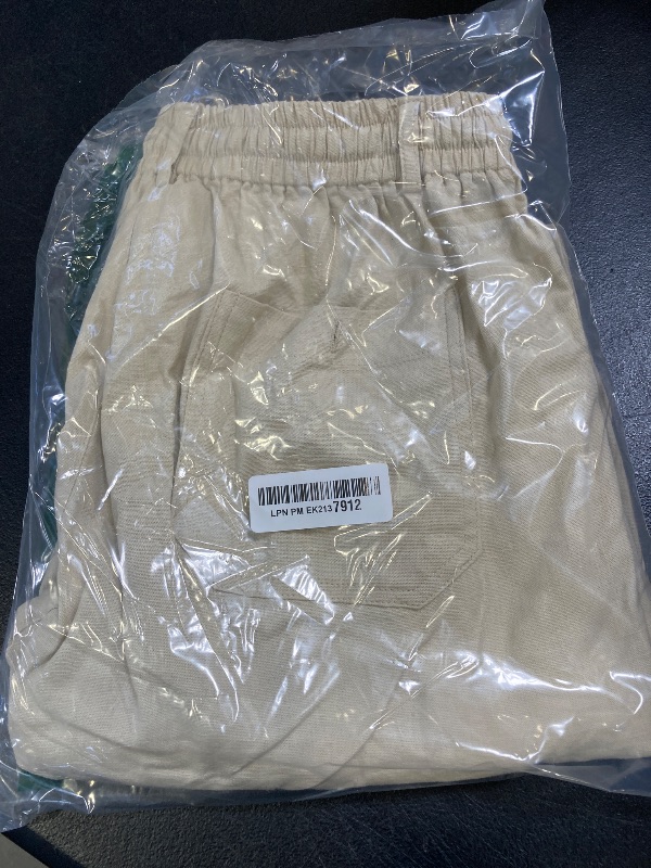Photo 1 of Sailwind Men's Drawstring Linen Pants Casual Summer Beach Loose Trousers - 30 
