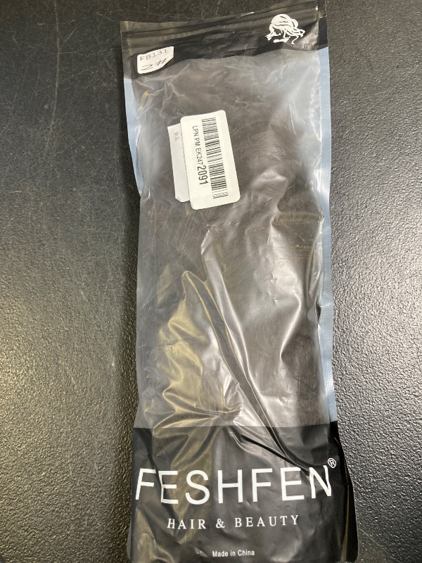 Photo 1 of FESHFEN Drawstring Ponytail Extension, Natural Long Wavy Layered Synthetic Pony Tails Natural Black Hair Extensions Hairpieces for Women, 20 inch