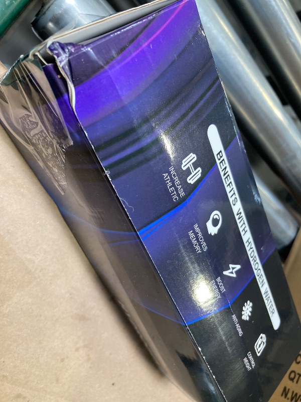 Photo 1 of 2025 New Hydrogen Water Generator Bottles, Portable Hydrogenated Water Bottle with SPE PEM Technology, 420ml Hydrogen Water Bottle Generator, Rechargeable Ionizer Machine for Home, Office, and Travel