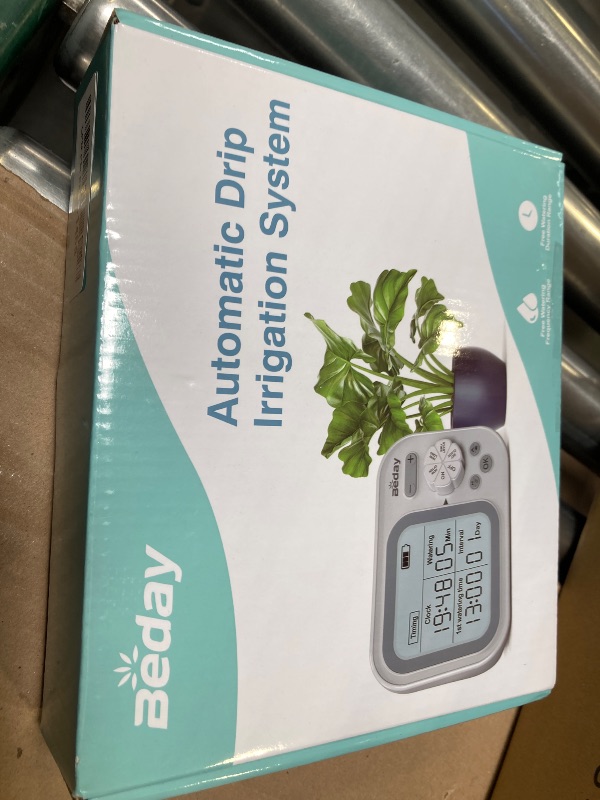Photo 1 of Automatic Plant Waterer Indoor Self Watering System for 15 Potted Plants, Auto Drip Irrigation Kit Programmable Water Timer with Smart Humidity Detection