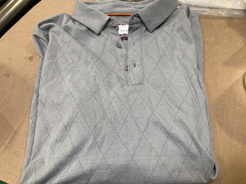 Photo 1 of Modern Ambition Men's Polo Shirt SIZE S Grey
