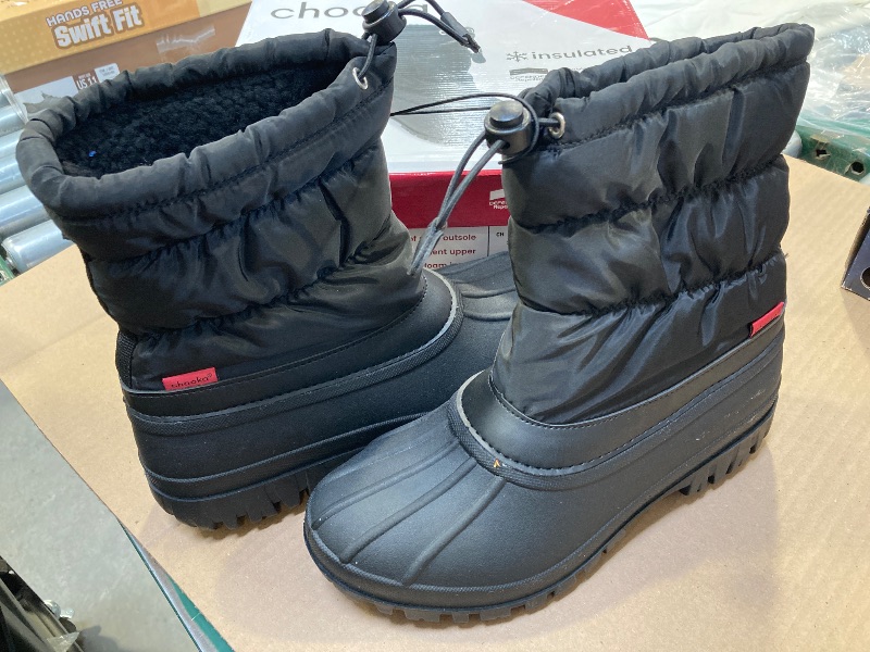 Photo 1 of 9---Chooka Women's Nylon Mid-Calf Winter Snow Boot | Outdoor Cold Weather Faux Fur Puffer Boot