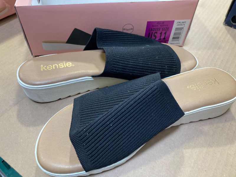 Photo 1 of Kensie Women's Knit Sandal SIZE 11
