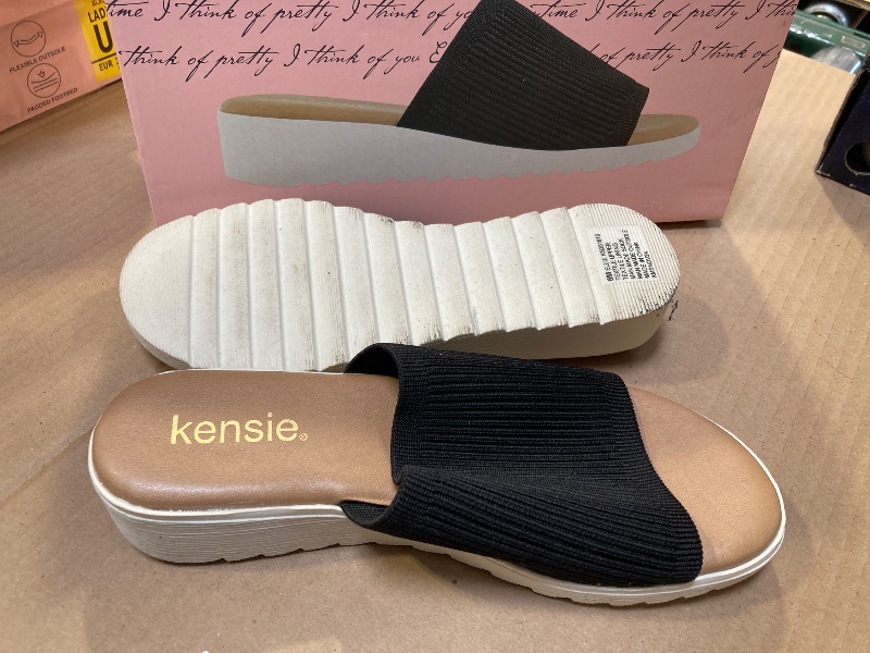 Photo 1 of Kensie Women's Knit Sandal SIZE 6
