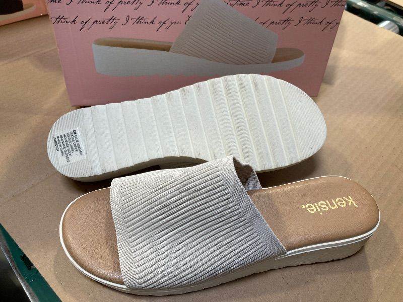 Photo 1 of Kensie Women's Knit Sandal SIZE 9
