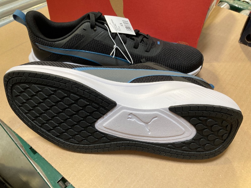 Photo 1 of 13---PUMA Men's PumaLite Modern Running Sneaker (Black, US Footwear Size System, Adult, Men, Numeric, Medium, 13)
