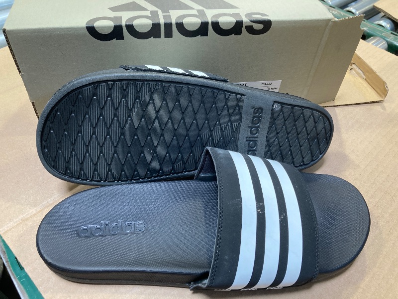 Photo 1 of adidas Men's Striped Flip Flop Sandals M12-W13
