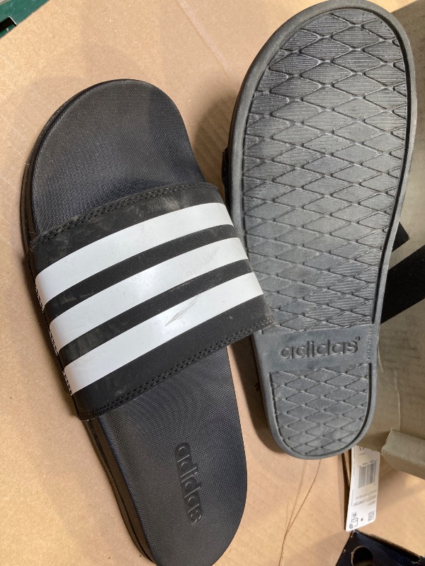 Photo 1 of adidas Men's Striped Flip Flop Sandals M12-W13
