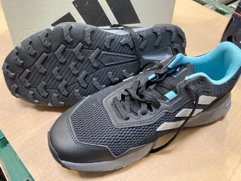 Photo 1 of adidas Women's Pedivista Trail Running Shoes Sneaker, Black/Grey/Mint Ton, 9