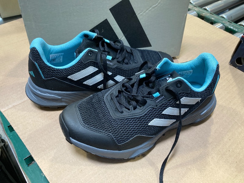 Photo 1 of adidas Women's Pedivista Trail Running Shoes Sneaker, Black/Grey/Mint Ton, 9