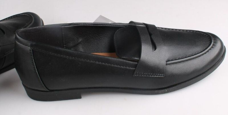 Photo 1 of Kensie Gitty Black Ladies Shoe Penny Loafer Black Slip-on  size 7.5